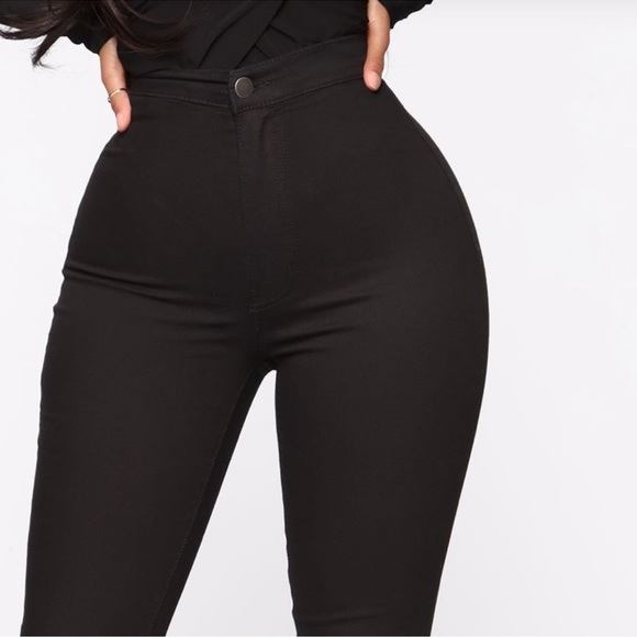 🖤 NWT Super High Waist Dark Denim Skinnies, Sz 1/3/7/15 🖤 - Picture 4 of 11